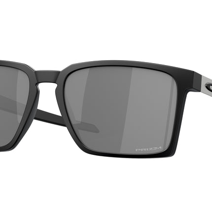 Oakley EXCHANGE SUN OO9483 Rectangle Sunglasses  948301-Satin Black 56-136-17 - Color Map Black