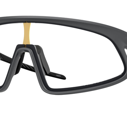 Oakley RSLV OO9484D Rectangle Sunglasses  948406-Matte Carbon 49-136-149 - Color Map Grey