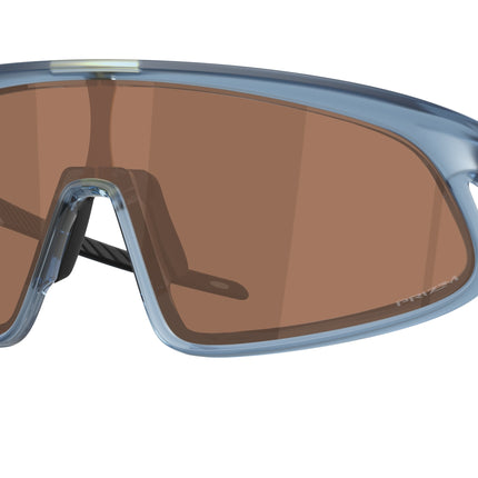 Oakley RSLV OO9484D Rectangle Sunglasses  948410-Matte Transparent Abyss 49-136-149 - Color Map Blue