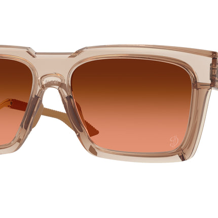 Oakley ENIGMA INK OO9485 Square Sunglasses  948507-Transparent Warm Brown 59-132-18 - Color Map Brown