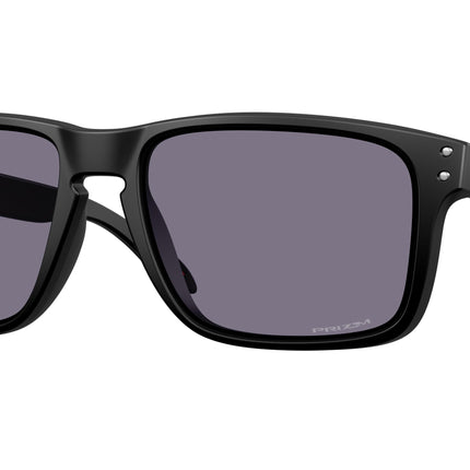 Oakley HOLBROOK XXL (A) OO9487F Rectangle Sunglasses  948701-Matte Black 61-143-18 - Color Map Black