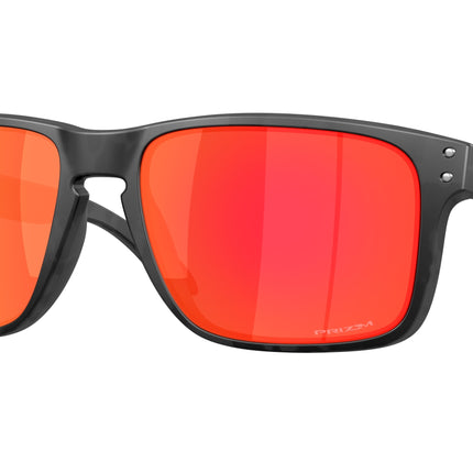 Oakley HOLBROOK XXL OO9487 Rectangle Sunglasses  948706-Matte Black Camo 61-143-18 - Color Map Grey