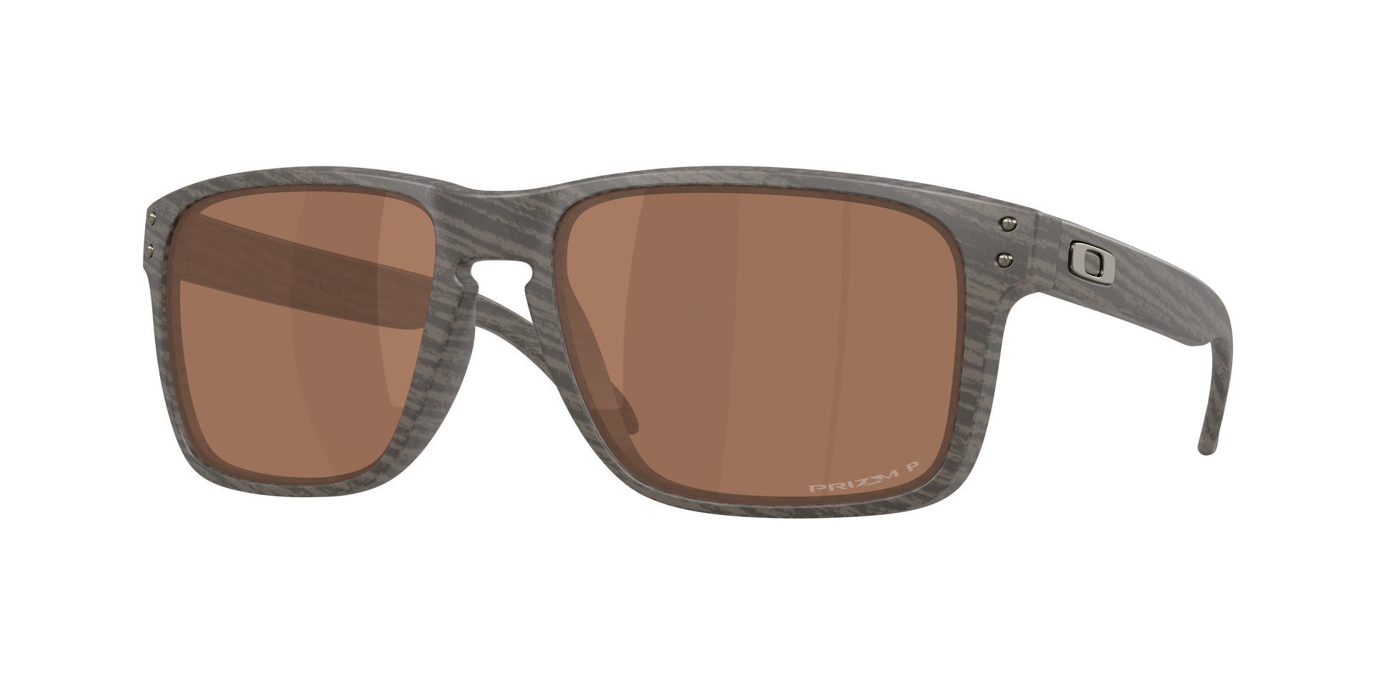 Oakley HOLBROOK XXL OO9487 Rectangle Sunglasses  948708-Woodgrain 61-143-18 - Color Map Grey