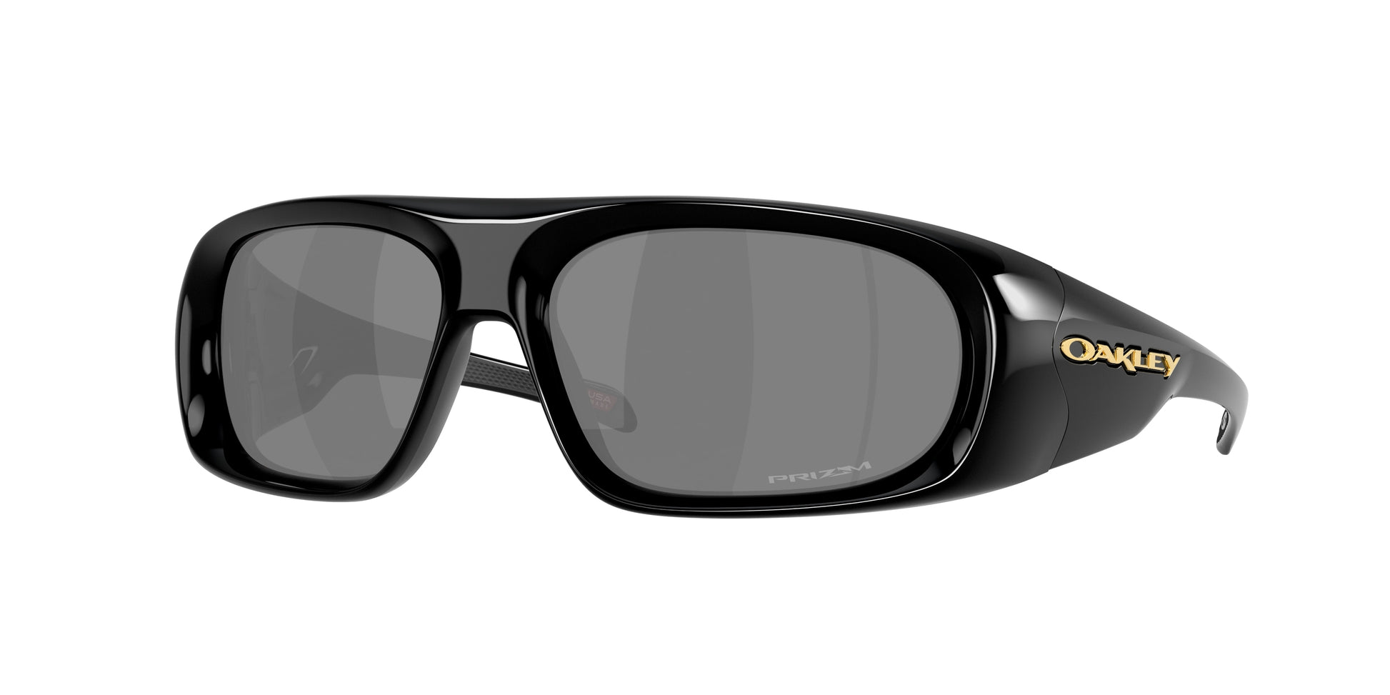 Oakley BELLEVILLE OO9491 Rectangle Sunglasses  949101-Polished Black 61-130-16 - Color Map Black