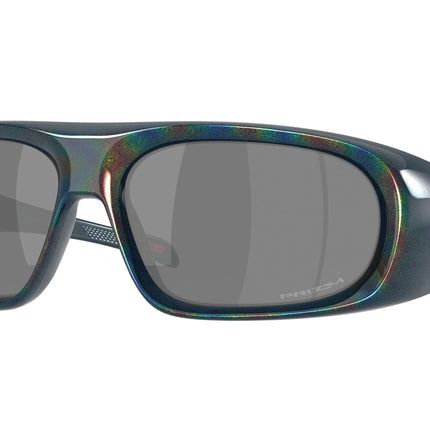 Oakley BELLEVILLE OO9491 Rectangle Sunglasses  949105-Abyss Spacedust 61-130-16 - Color Map Blue