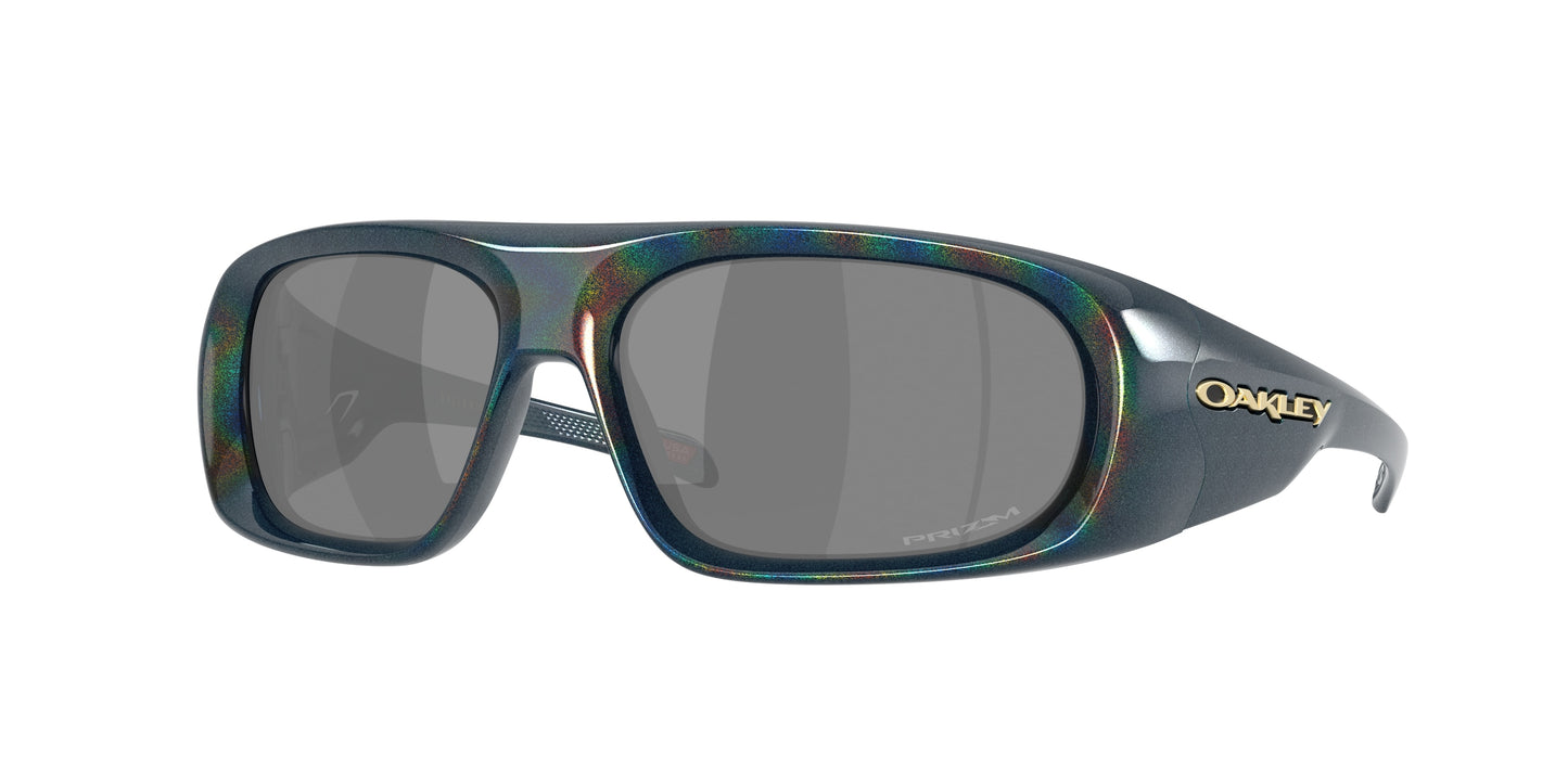 Oakley BELLEVILLE OO9491 Rectangle Sunglasses  949105-Abyss Spacedust 61-130-16 - Color Map Blue
