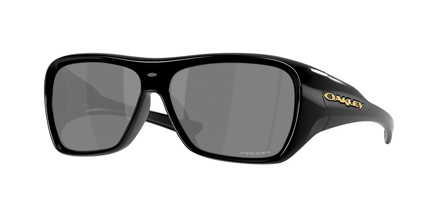 Oakley CHAMINADE OO9492 Rectangle Sunglasses  949201-Polished Black 60-140-13 - Color Map Black