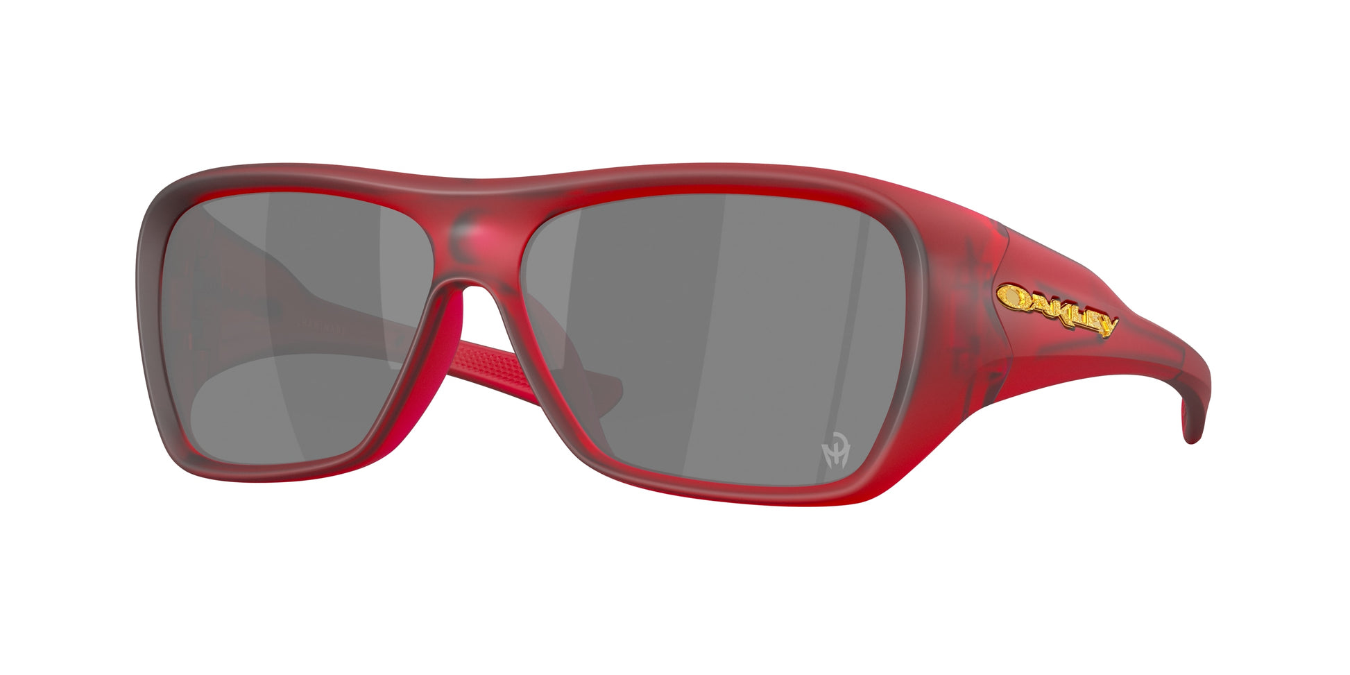 Oakley CHAMINADE OO9492 Rectangle Sunglasses  949206-Matte Transparent Red 60-140-13 - Color Map Red