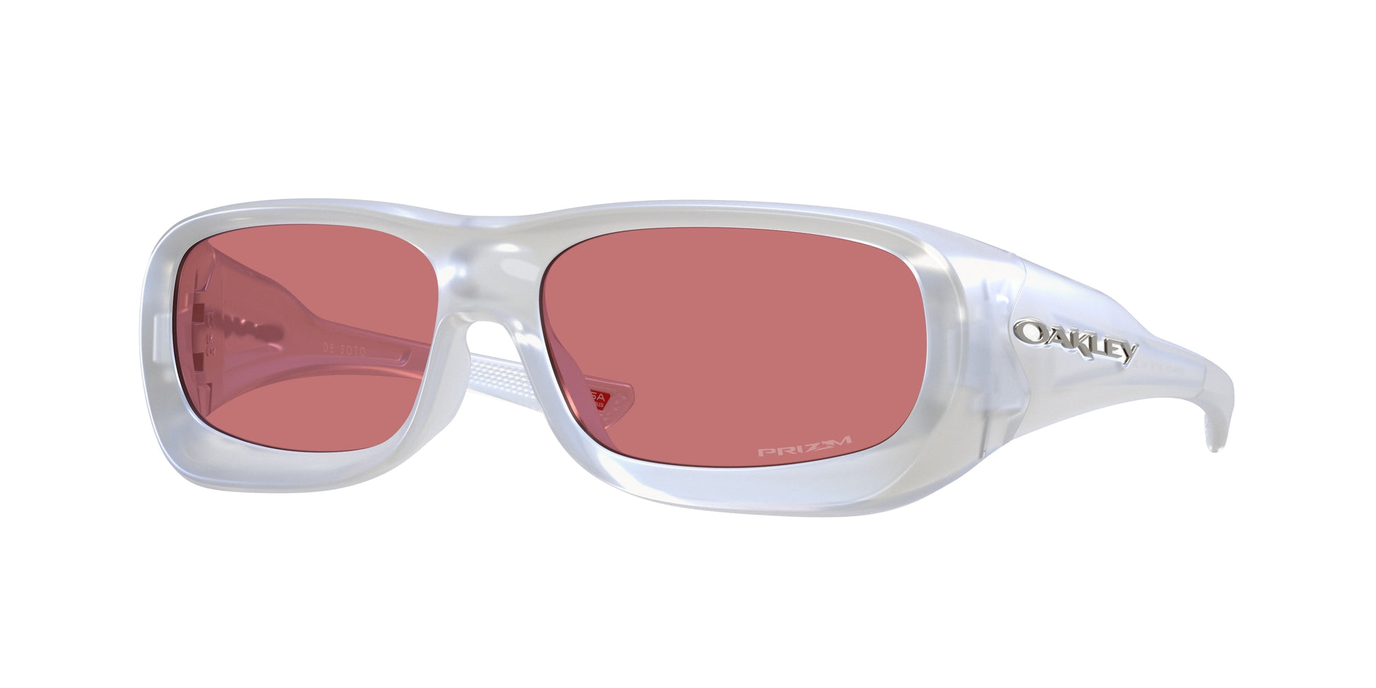 Oakley DE SOTO OO9494 Rectangle Sunglasses  949403-Light Matte Stonewash Opaline 59-140-16 - Color Map Grey