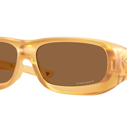 Oakley DE SOTO OO9494 Rectangle Sunglasses  949405-Matte Transparent Light Curry 59-140-16 - Color Map Orange