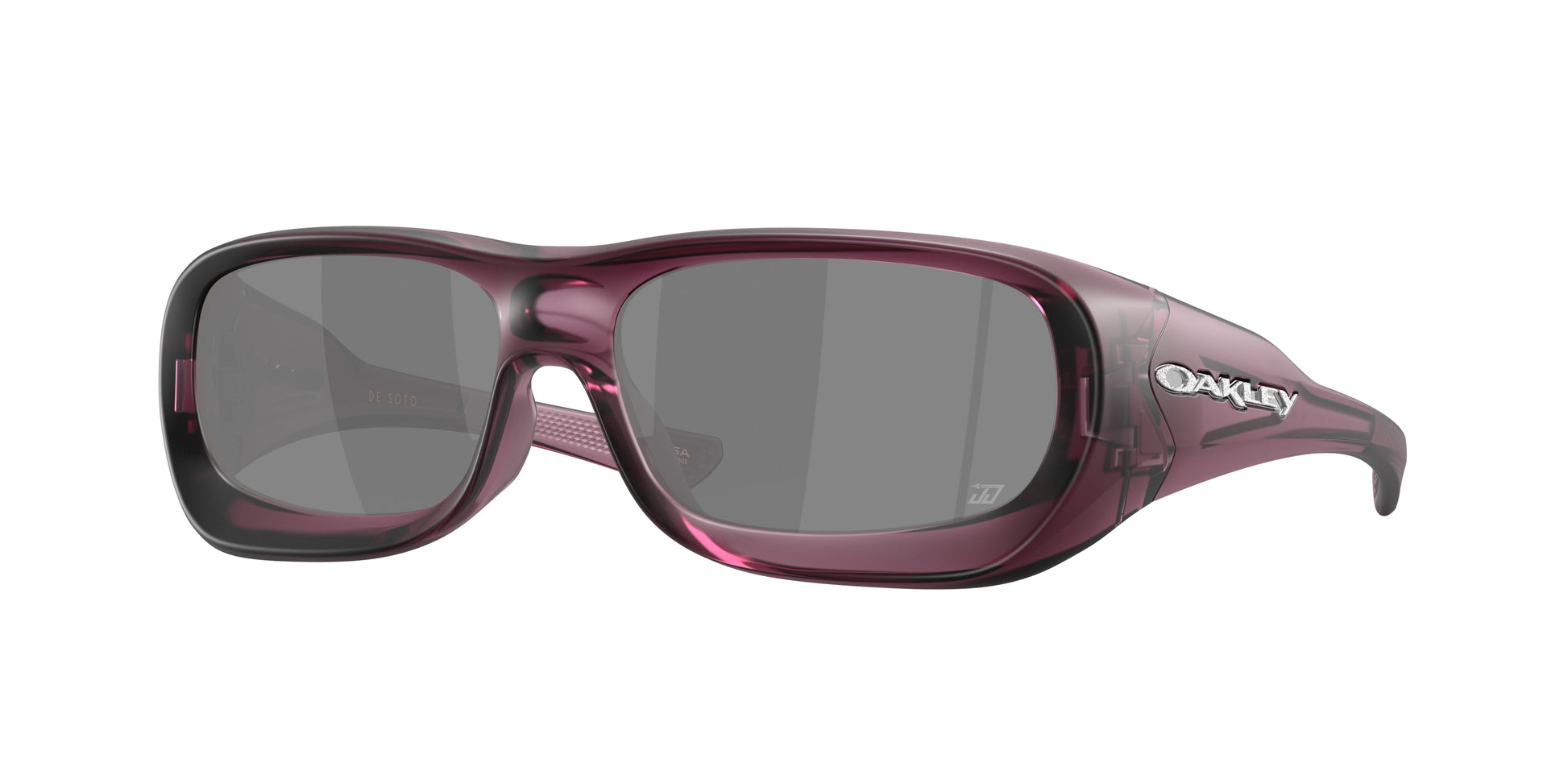 Oakley DE SOTO OO9494 Rectangle Sunglasses  949406-Matte Transparent Indigo 59-140-16 - Color Map Violet