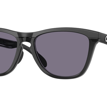 Oakley FROGSKINS RANGE XL OO9503 Round Sunglasses  950306-Matte Black 58-143-17 - Color Map Black