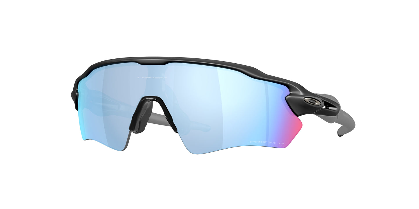 Oakley RADAR EV S PATH OO9510 Rectangle Sunglasses  951006-Matte Black 30-122-130 - Color Map Black
