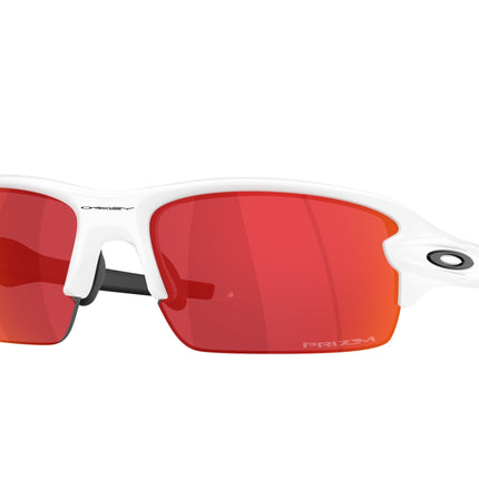 Oakley FLAK 2.0 S OO9511 Rectangle Sunglasses  951103-Polished White 59-123-16 - Color Map White