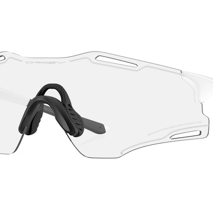 Oakley CYBR ZERO OO9512D Rectangle Sunglasses  951201-Matte White 39-125-139 - Color Map White