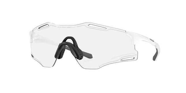 Oakley CYBR ZERO OO9512D Rectangle Sunglasses  951201-Matte White 39-125-139 - Color Map White
