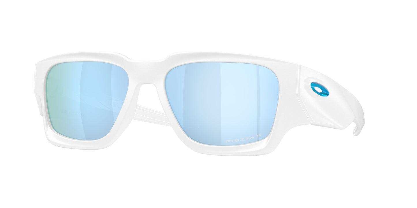 Oakley INSTAGATOR OO9514 Rectangle Sunglasses  951404-Matte White 58-142-18 - Color Map White