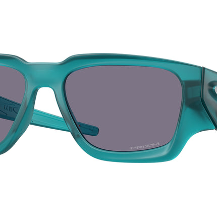 Oakley INSTAGATOR OO9514 Rectangle Sunglasses  951408-Matte Transparent Artic Surf 58-142-18 - Color Map Green