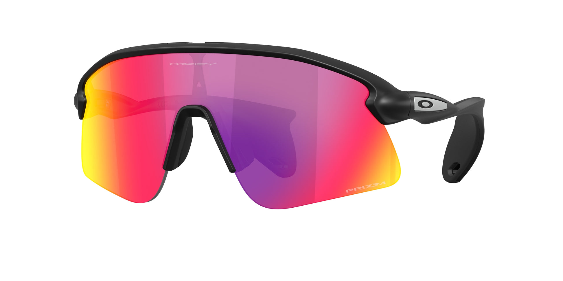Oakley STUNT DEVIL S OO9518 Rectangle Sunglasses  951802-Matte Black 136-137-136 - Color Map Black