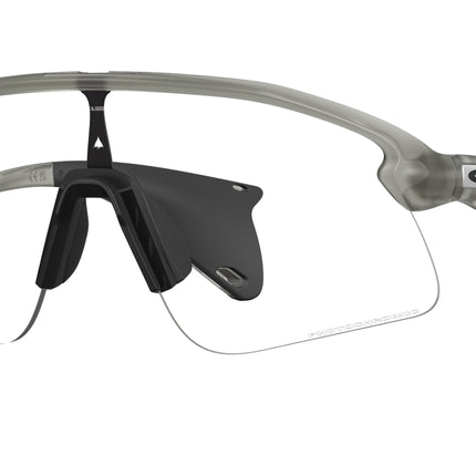 Oakley STUNT DEVIL S OO9518 Rectangle Sunglasses  951808-Matte Grey Ink 136-137-136 - Color Map Grey