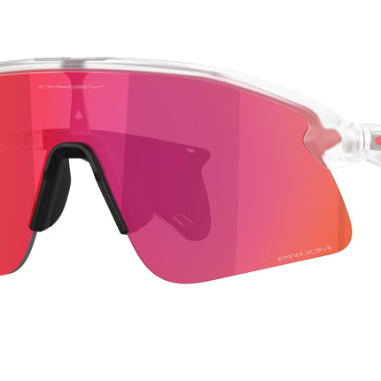 Oakley STUNT DEVIL S OO9518 Rectangle Sunglasses  951810-Matte Clear 136-137-136 - Color Map Transparent