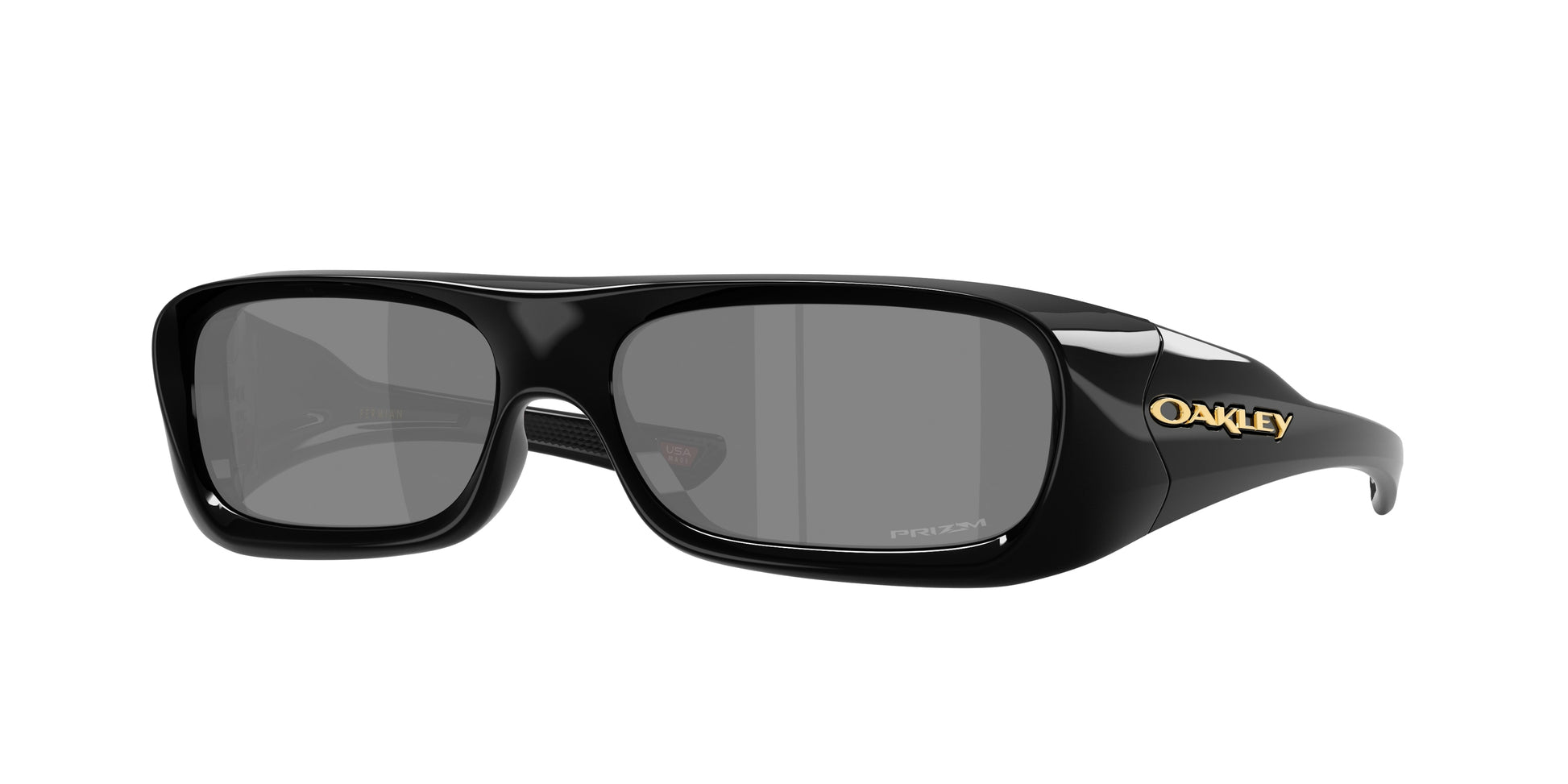Oakley PERMIAN OO9520 Rectangle Sunglasses  952001-Black 59-140-15 - Color Map Black