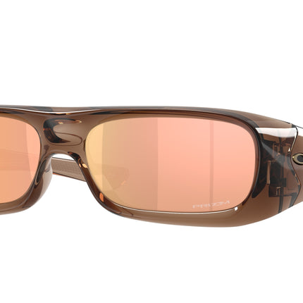 Oakley PERMIAN OO9520 Rectangle Sunglasses  952003-Brown Smoke 59-140-15 - Color Map Brown