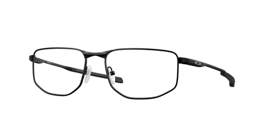 Oakley Optical ADDAMS OX3012 Rectangle Eyeglasses  301201-Satin Black 56-140-17 - Color Map Black
