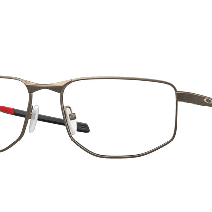 Oakley Optical ADDAMS OX3012 Rectangle Eyeglasses  301202-Pewter 56-140-17 - Color Map Grey