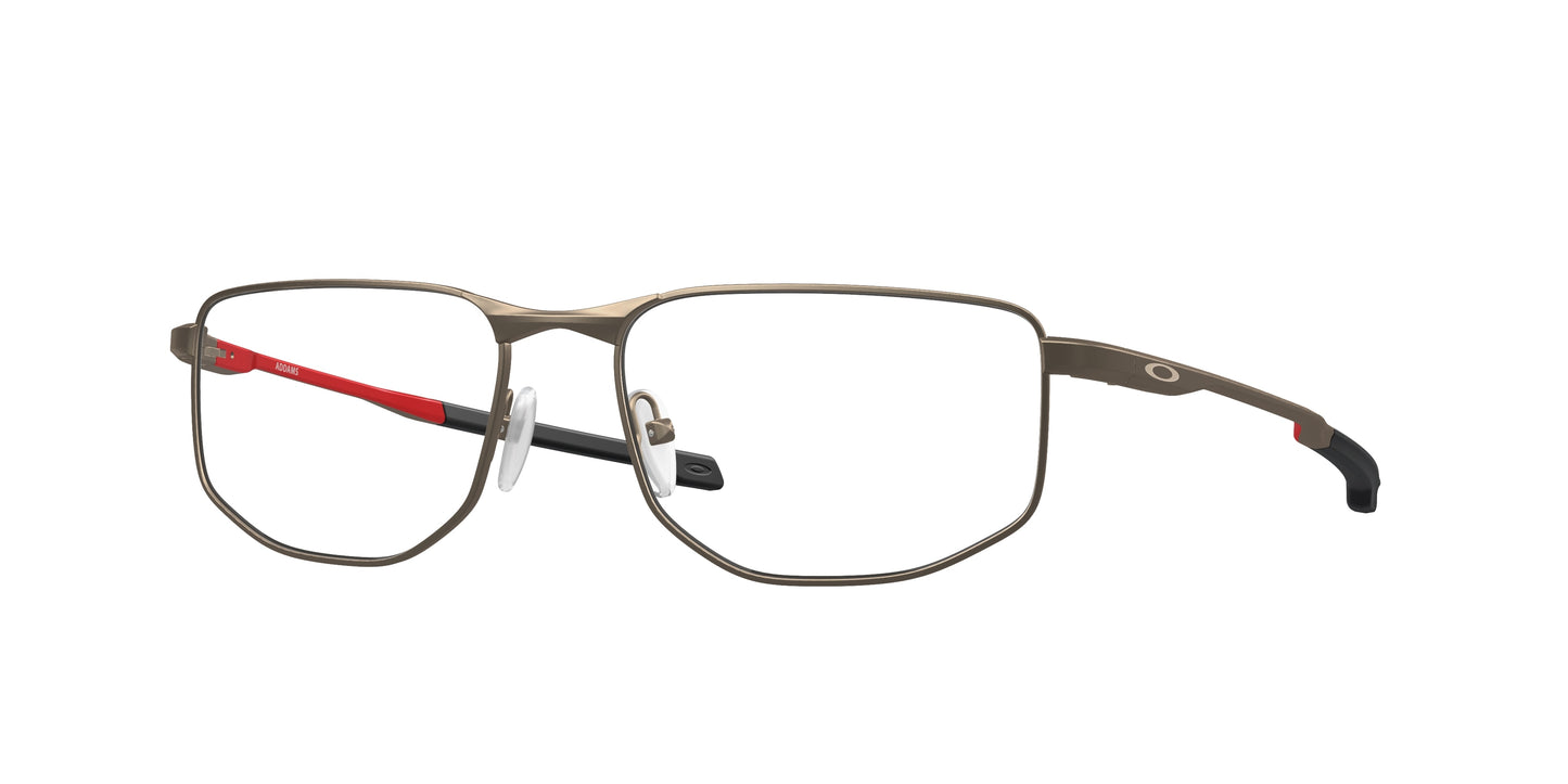 Oakley Optical ADDAMS OX3012 Rectangle Eyeglasses  301202-Pewter 56-140-17 - Color Map Grey