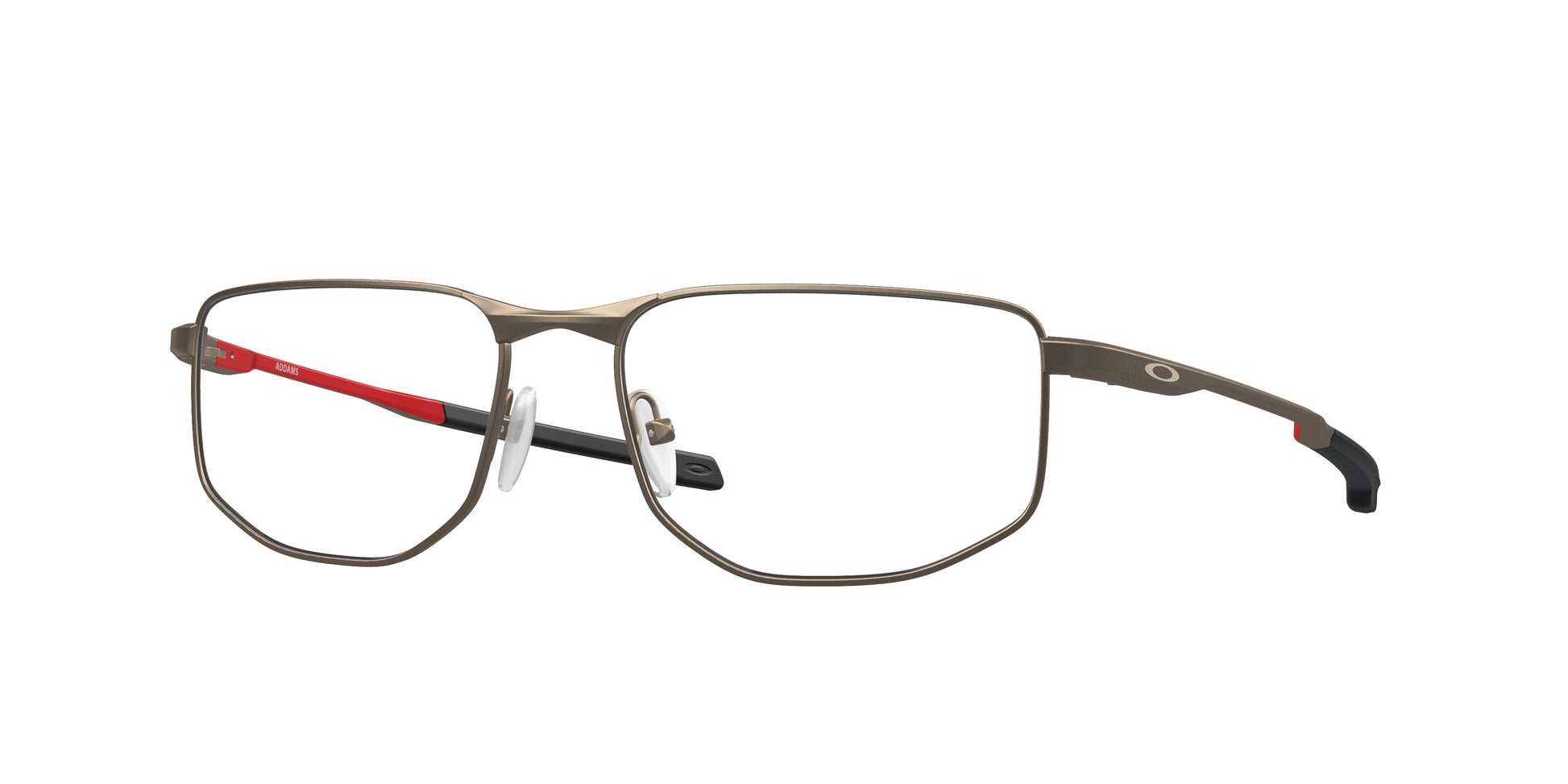 Oakley Optical ADDAMS OX3012 Rectangle Eyeglasses  301202-Pewter 56-140-17 - Color Map Grey