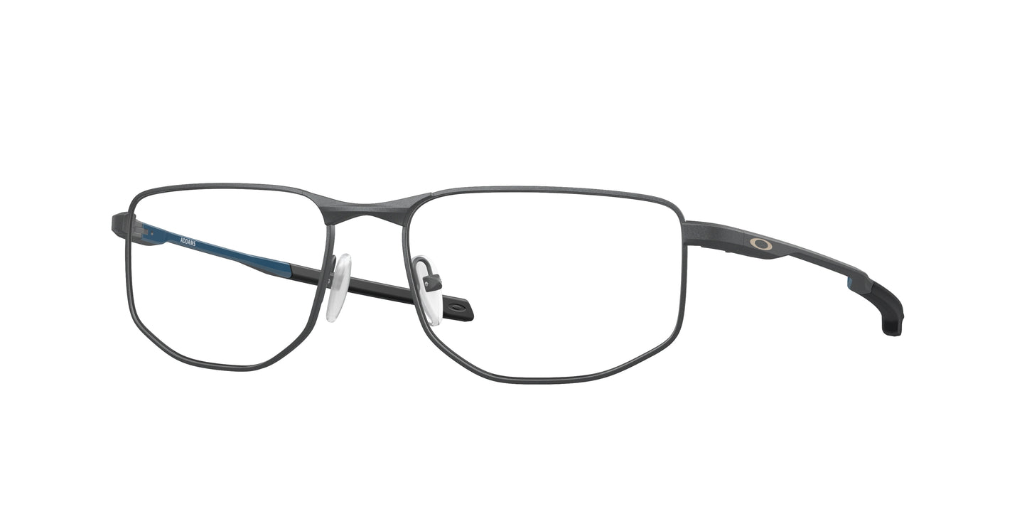 Oakley Optical ADDAMS OX3012 Rectangle Eyeglasses  301203-Satin Light Steel 56-140-17 - Color Map Grey