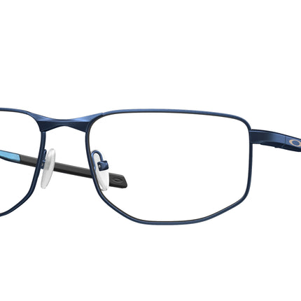 Oakley Optical ADDAMS OX3012 Rectangle Eyeglasses  301204-Matte Midnight 56-140-17 - Color Map Blue
