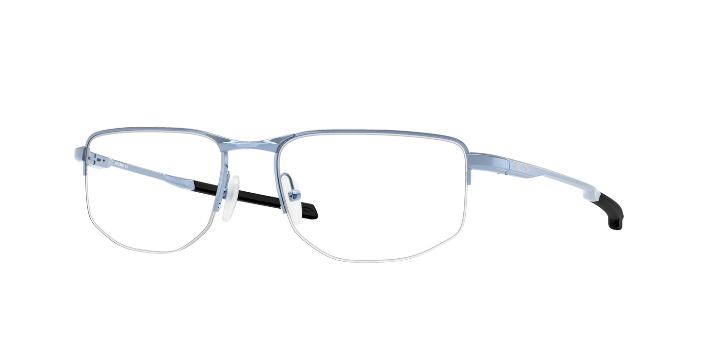 Oakley Optical ADDAMS 0.5 OX3035 Rectangle Eyeglasses  303503-Polished Stonewash 56-140-18 - Color Map Blue