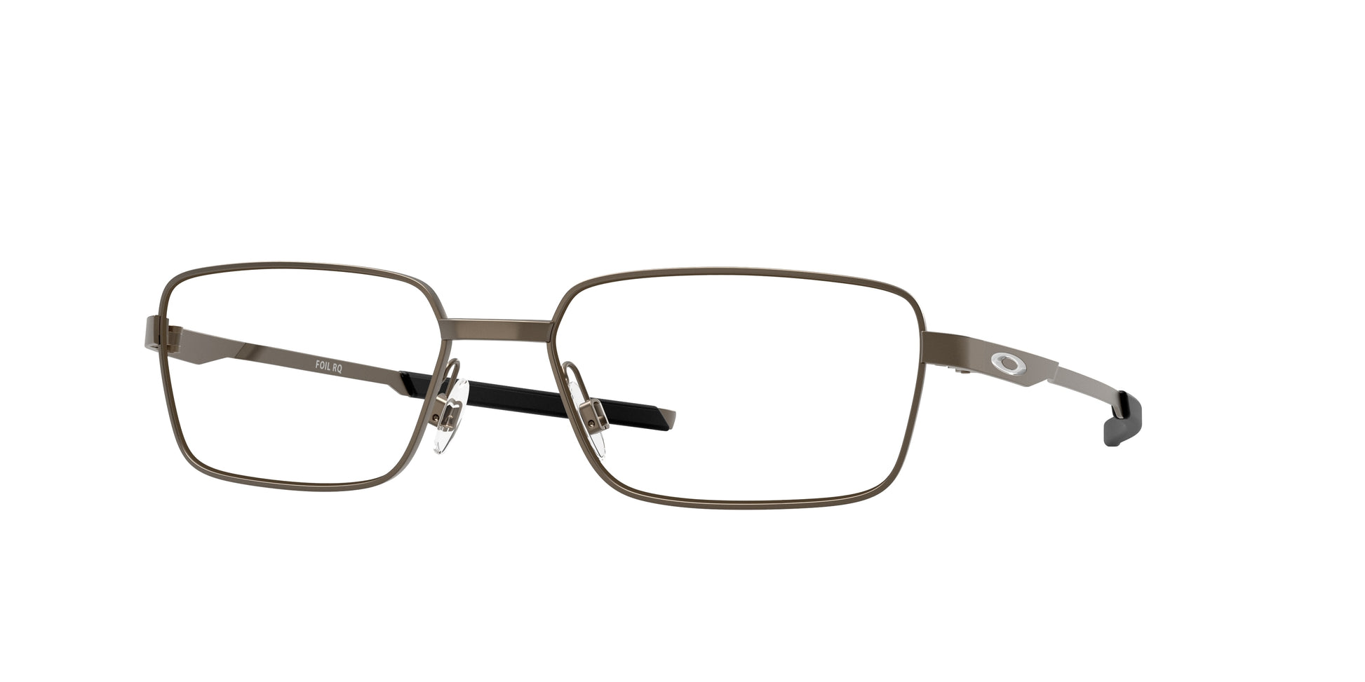 Oakley Optical FOIL RQ OX3036 Rectangle Eyeglasses  303602-Pewter 57-140-18 - Color Map Grey