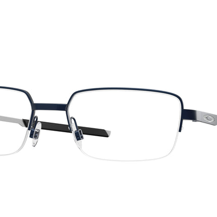 Oakley Optical FOIL RQ 0.5 OX3100 Rectangle Eyeglasses  310003-Matte Midnight 57-140-19 - Color Map Blue