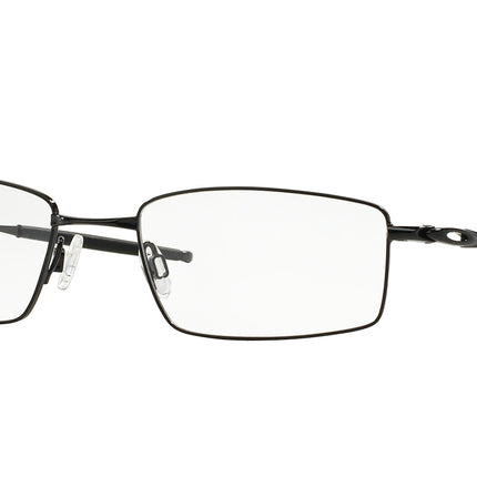 Oakley Optical TOP SPINNER 4B OX3136 Rectangle Eyeglasses  313602-Polished Black 53-140-19 - Color Map Black