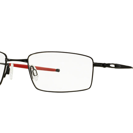 Oakley Optical TOP SPINNER 4B OX3136 Rectangle Eyeglasses  313607-Polished Black 51-140-19 - Color Map Black