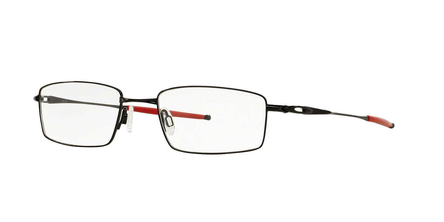 Oakley Optical TOP SPINNER 4B OX3136 Rectangle Eyeglasses  313607-Polished Black 51-140-19 - Color Map Black