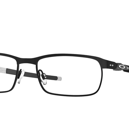 Oakley Optical TINCUP OX3184 Rectangle Eyeglasses  318401-Powder Coal 54-135-17 - Color Map Black