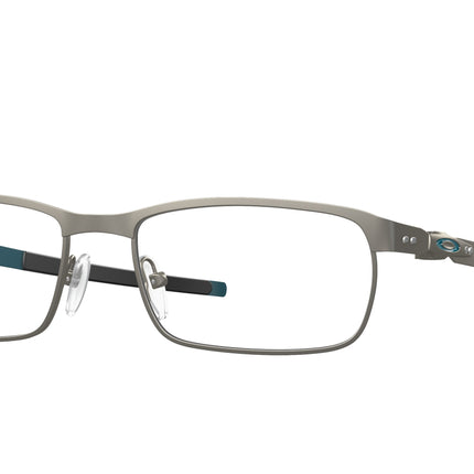 Oakley Optical TINCUP OX3184 Rectangle Eyeglasses  318413-Matte Gunmetal 54-135-17 - Color Map Grey