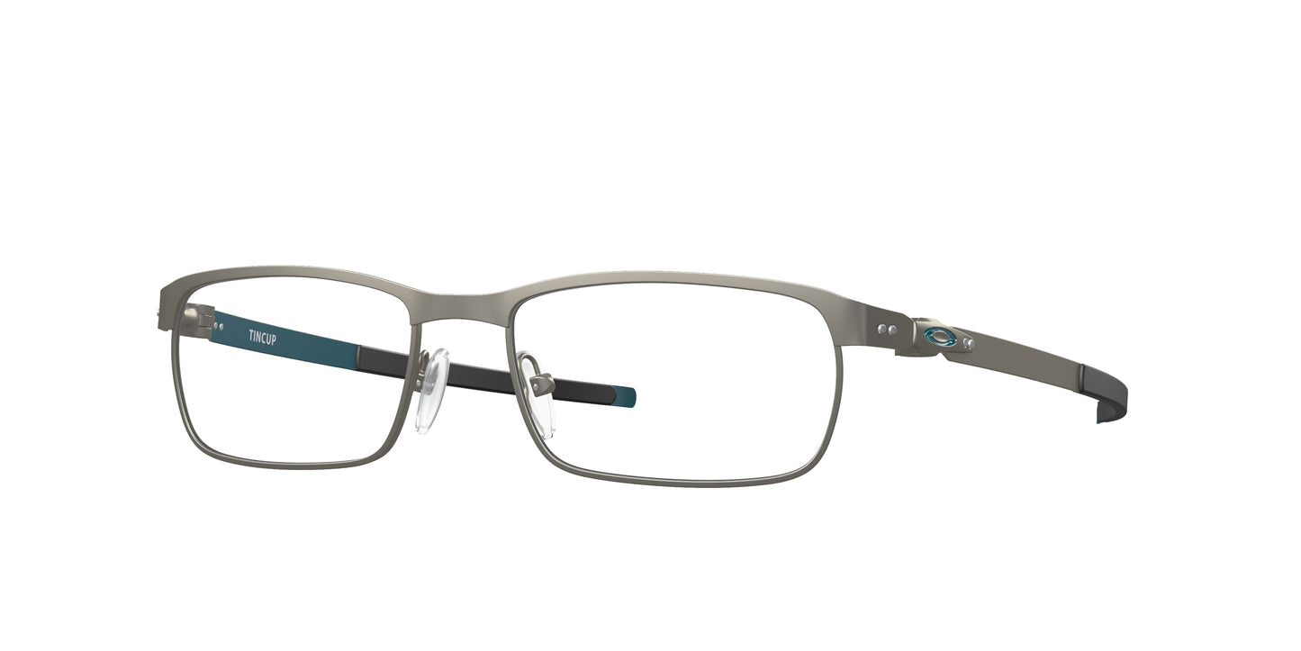 Oakley Optical TINCUP OX3184 Rectangle Eyeglasses  318413-Matte Gunmetal 54-135-17 - Color Map Grey