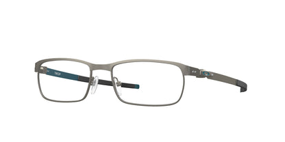 Oakley Optical TINCUP OX3184 Rectangle Eyeglasses  318413-Matte Gunmetal 54-135-17 - Color Map Grey
