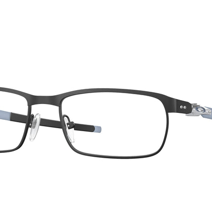 Oakley Optical TINCUP OX3184 Rectangle Eyeglasses  318414-Powder Black 54-135-17 - Color Map Black
