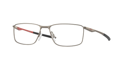 Oakley Optical SOCKET 5.0 OX3217 Rectangle Eyeglasses  321703-Satin Brushed Chrome 55-136-17 - Color Map Silver