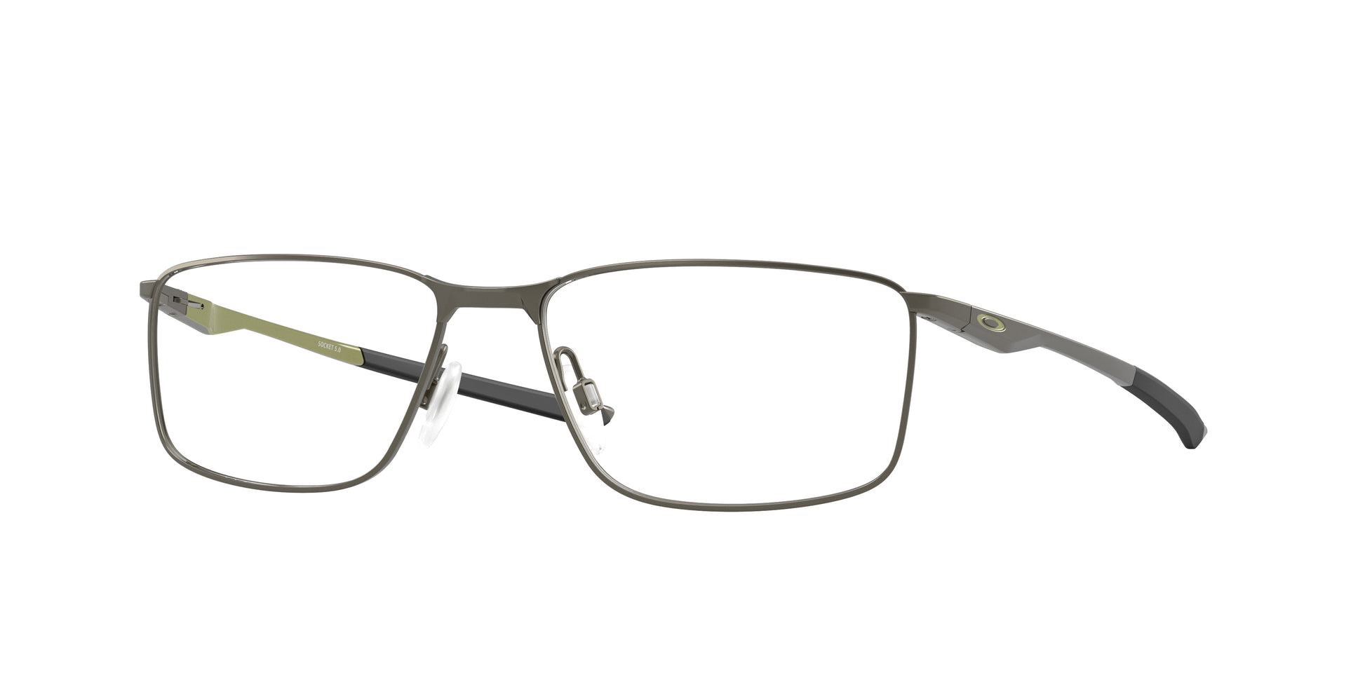 Oakley Optical SOCKET 5.0 OX3217 Rectangle Eyeglasses  321717-Matte Gunmetal 57-140-17 - Color Map Grey