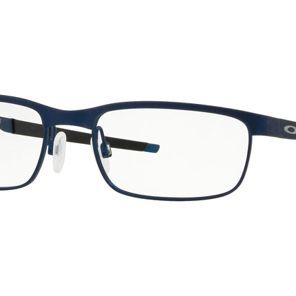 Oakley Optical STEEL PLATE OX3222 Rectangle Eyeglasses  322203-Powder Midnight 54-141-18 - Color Map Blue