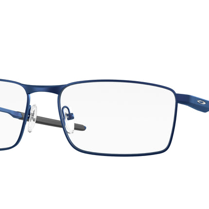 Oakley Optical FULLER OX3227 Rectangle Eyeglasses  322704-Matte Midnight 57-139-17 - Color Map Blue