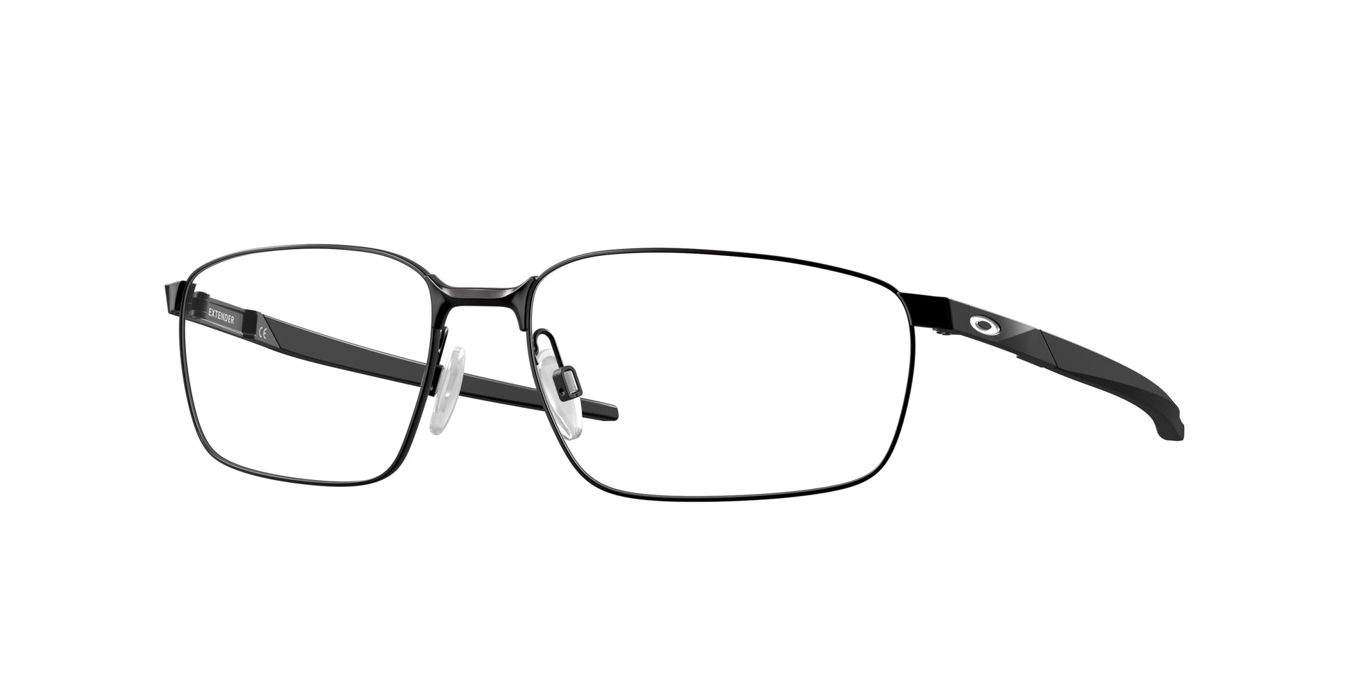Oakley Optical EXTENDER OX3249 Rectangle Eyeglasses  324901-Satin Black 58-135-16 - Color Map Black