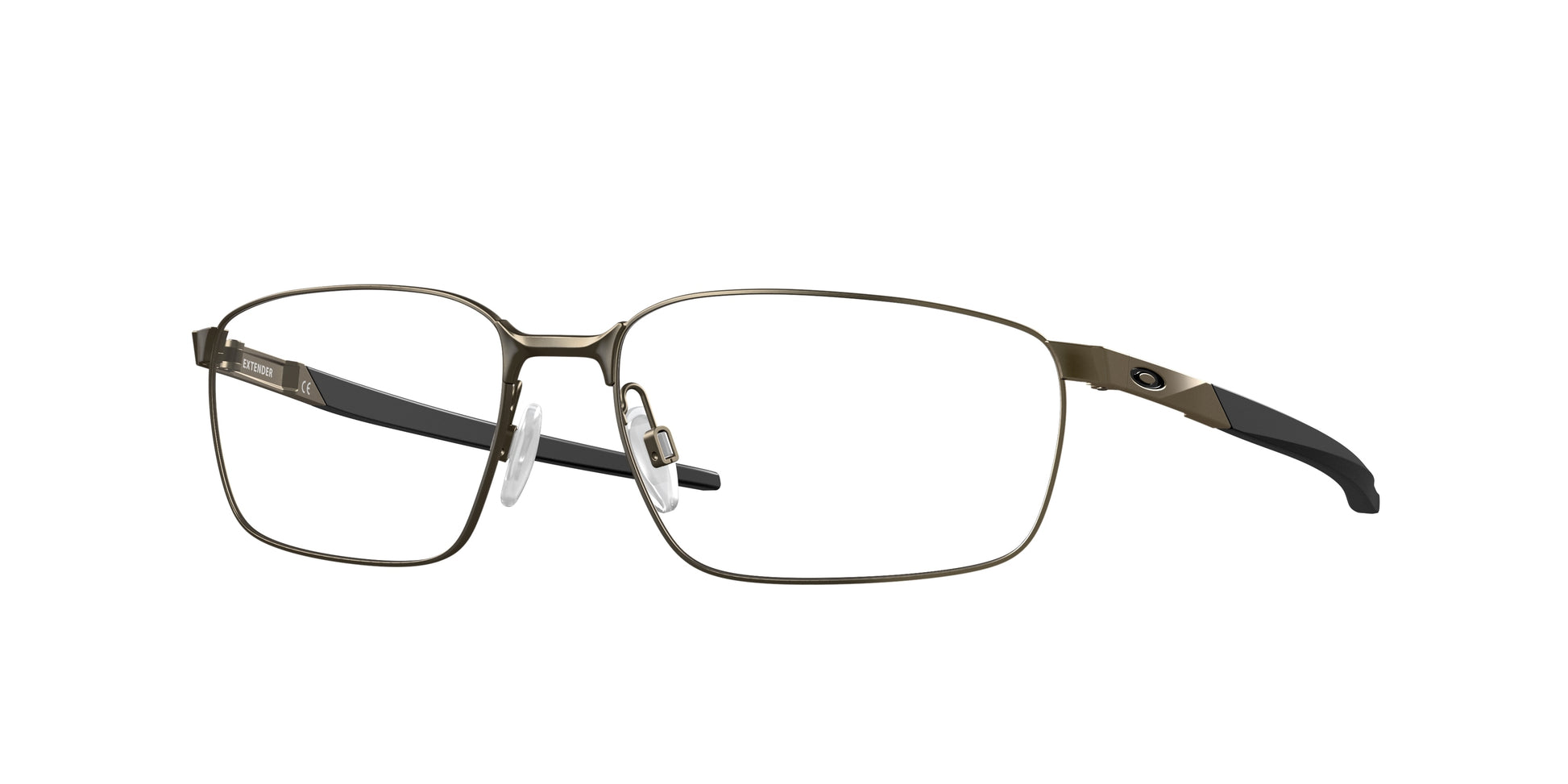 Oakley Optical EXTENDER OX3249 Rectangle Eyeglasses  324902-Pewter 58-135-16 - Color Map Grey